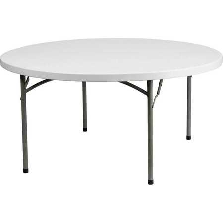 ATLAS COMMERCIAL PRODUCTS Titan Series™ 60" Round Plastic Folding Table PFT23-60R